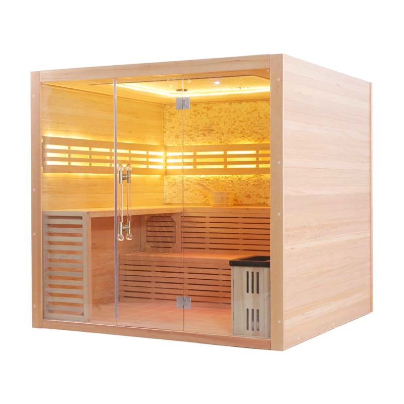 Red Cedar Indoor Therapy Wood Steam Sauna Rooms(Private customed)