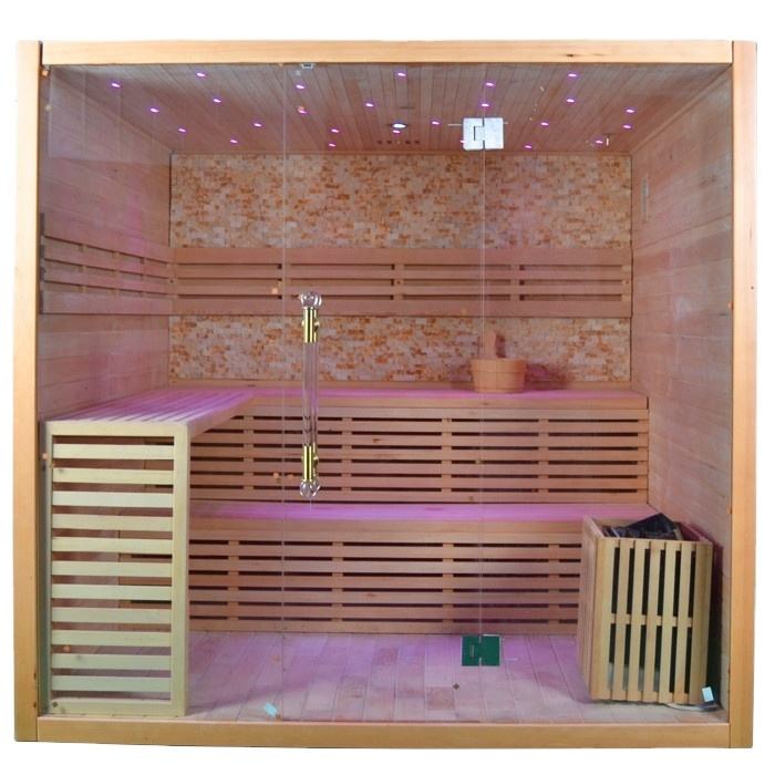Red Cedar Indoor Therapy Wood Steam Sauna Rooms(Private customed)