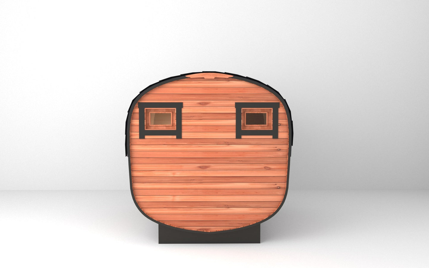 Economy Outdoor Barrel Sauna(2-6 people)