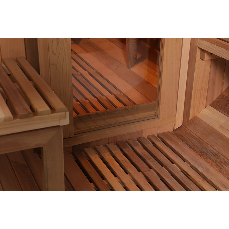 Canadian Wood Outdoor Barrel Sauna Room
