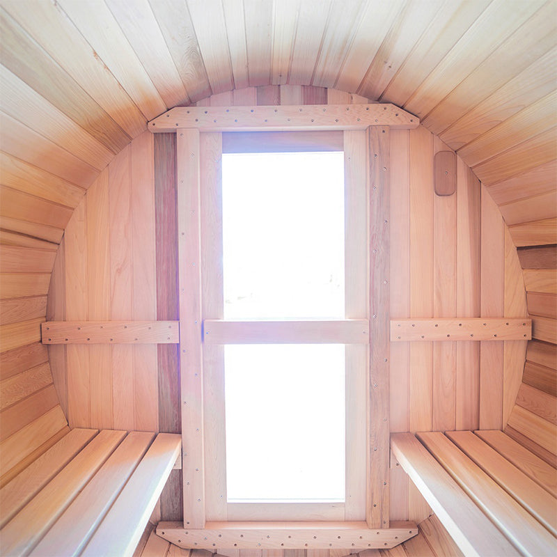 Canadian Wood Outdoor Barrel Sauna Room