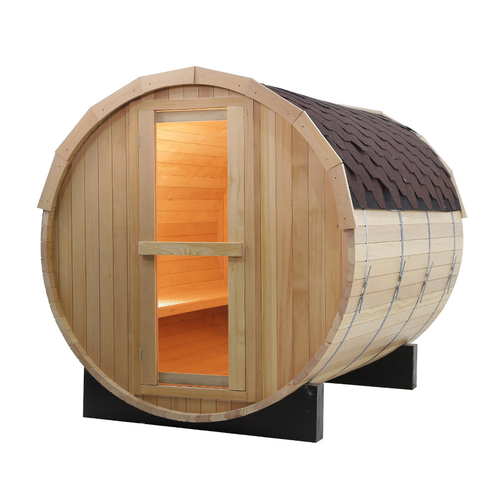 Canadian Wood Outdoor Barrel Sauna Room
