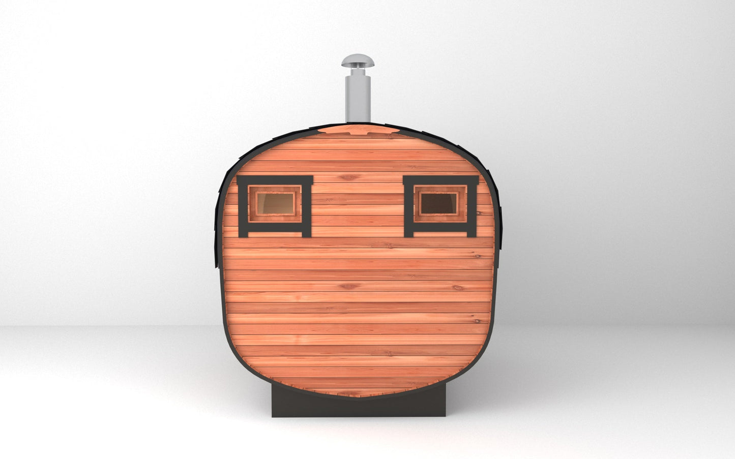 Economy Outdoor Barrel Sauna(2-6 people)