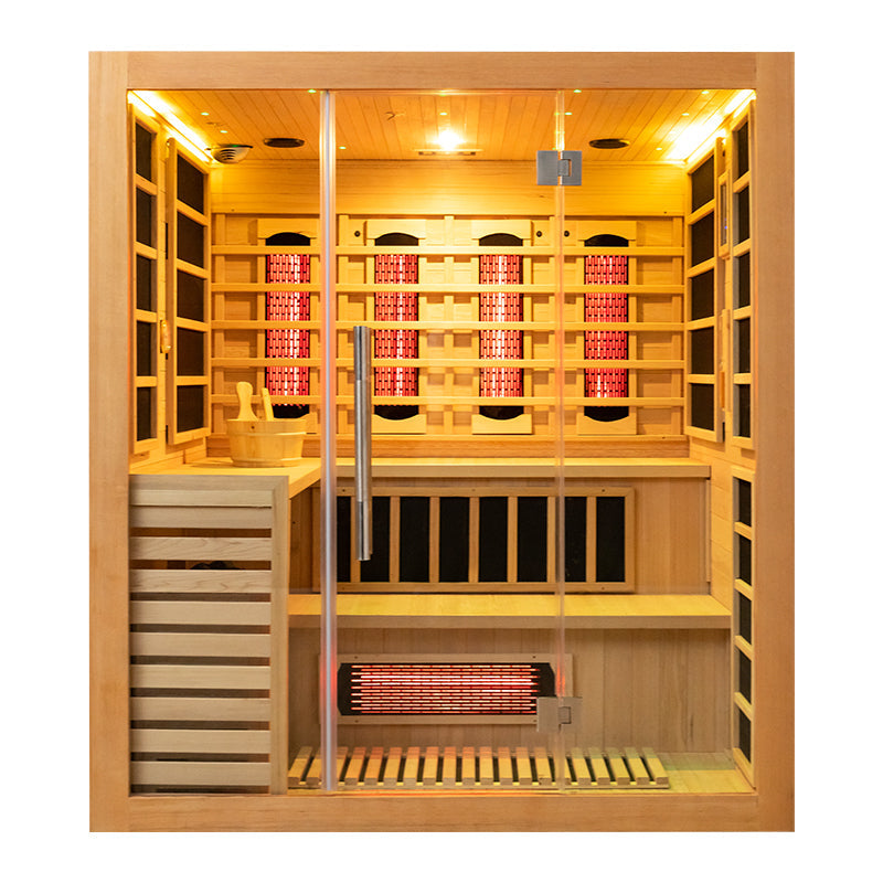 Traditional Steam And Far Infrared Sauna Room