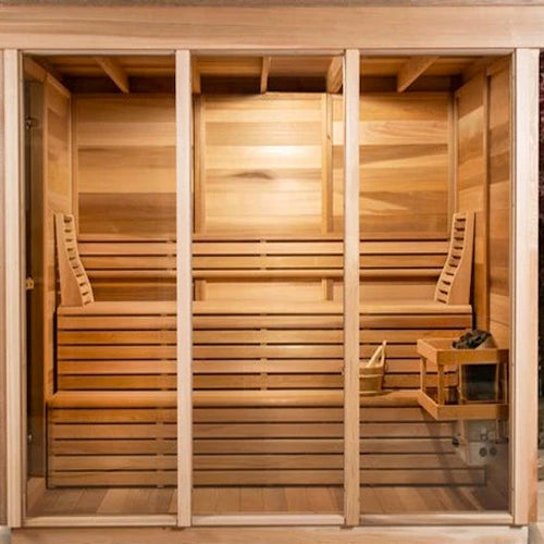 Modern Box Large Outdoor Sauna