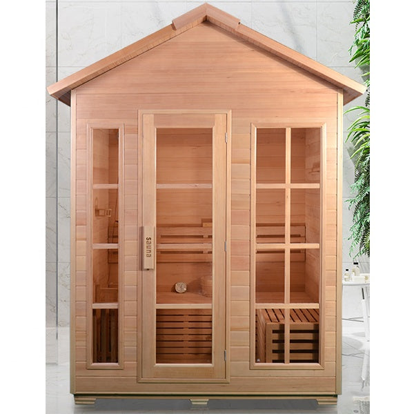6 Person Modern Outdoor Cabin Sauna