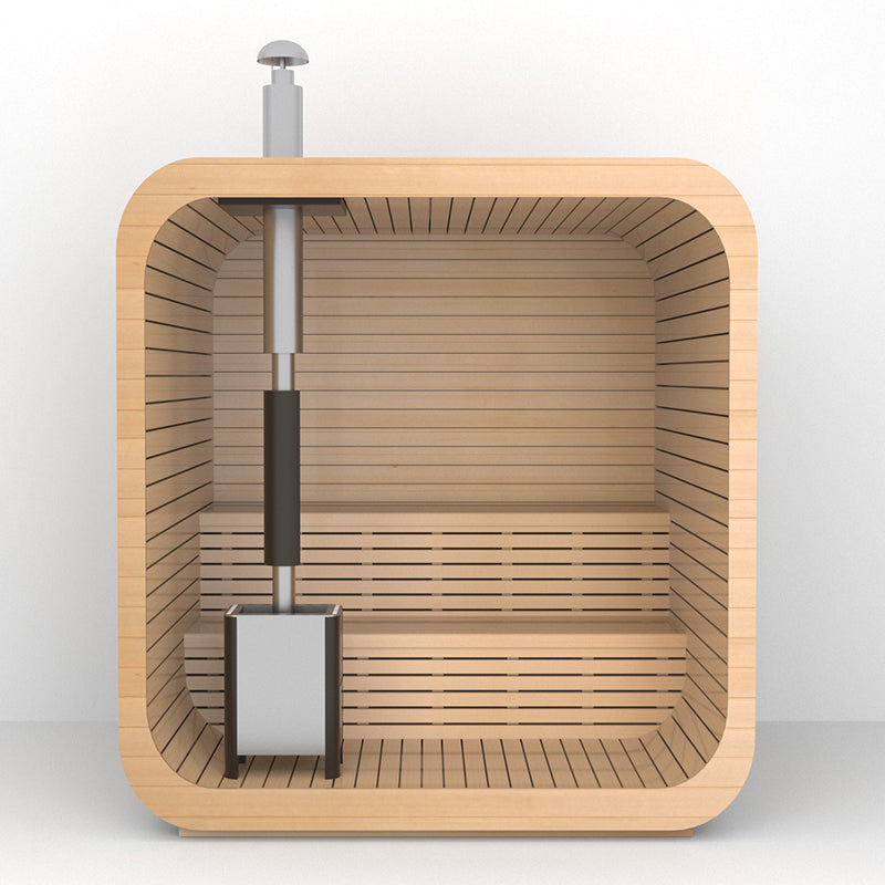 Traditional Outdoor Square Sauna