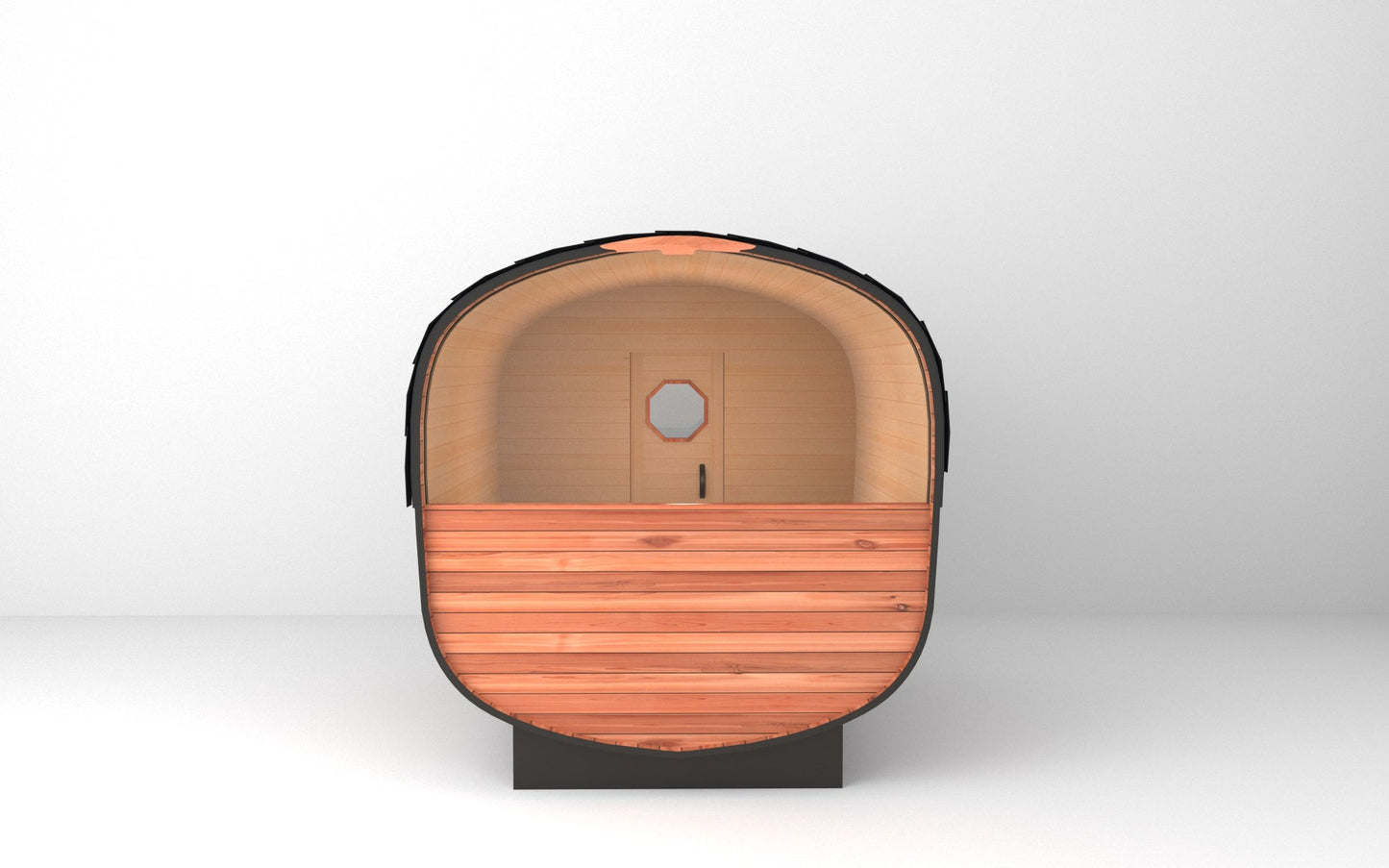 Economy Outdoor Barrel Sauna(2-6 people)