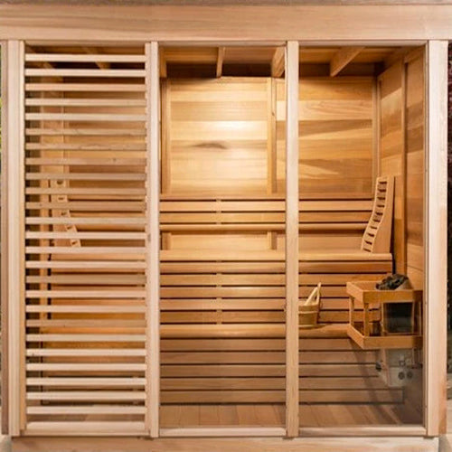 Modern Box Large Outdoor Sauna