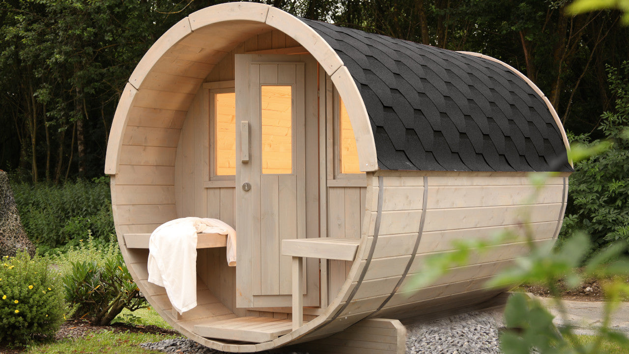 Traditional Steam Barrel Sauna