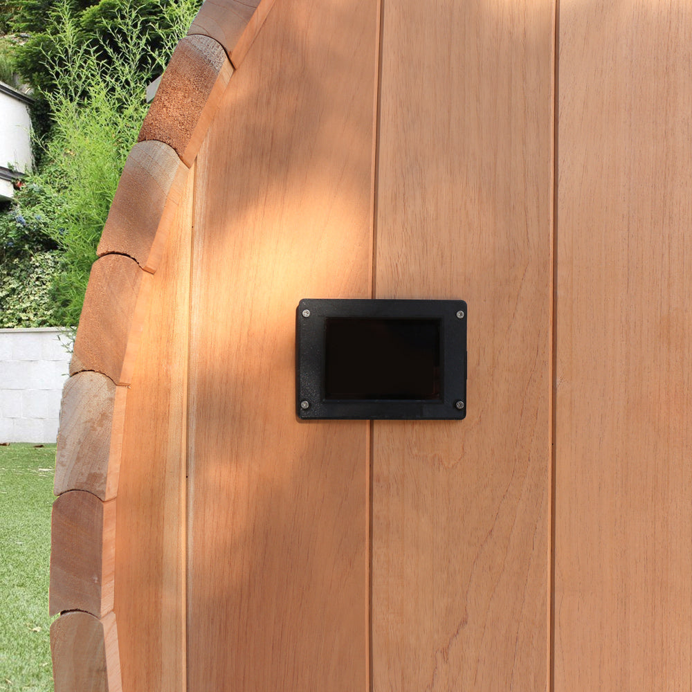 Outdoor Barrel Sauna Kit Basic Style