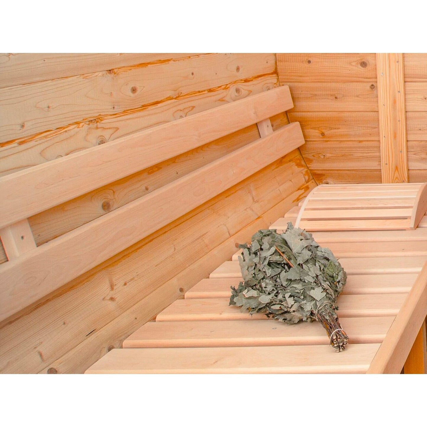 Hemlock Wood Garden Barrel Sauna