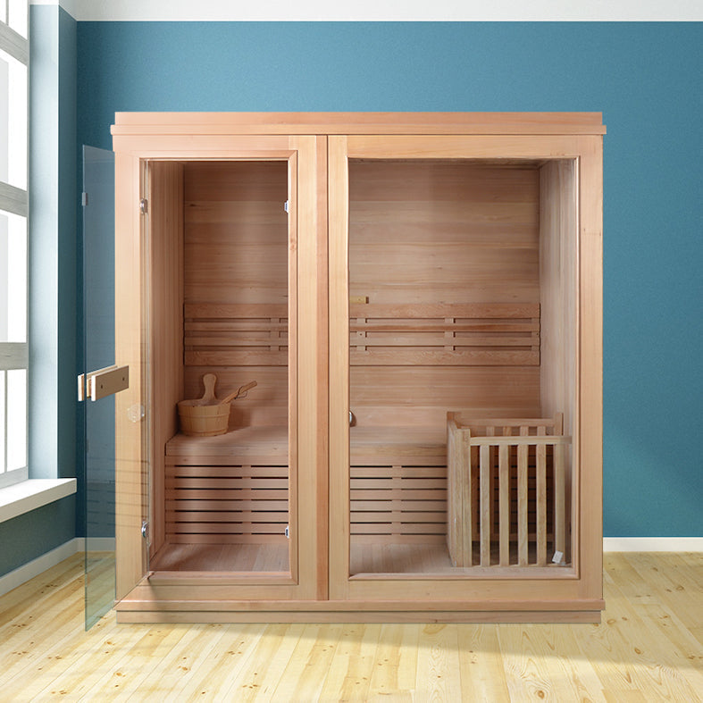Finland Traditional Home Wooden Sauna