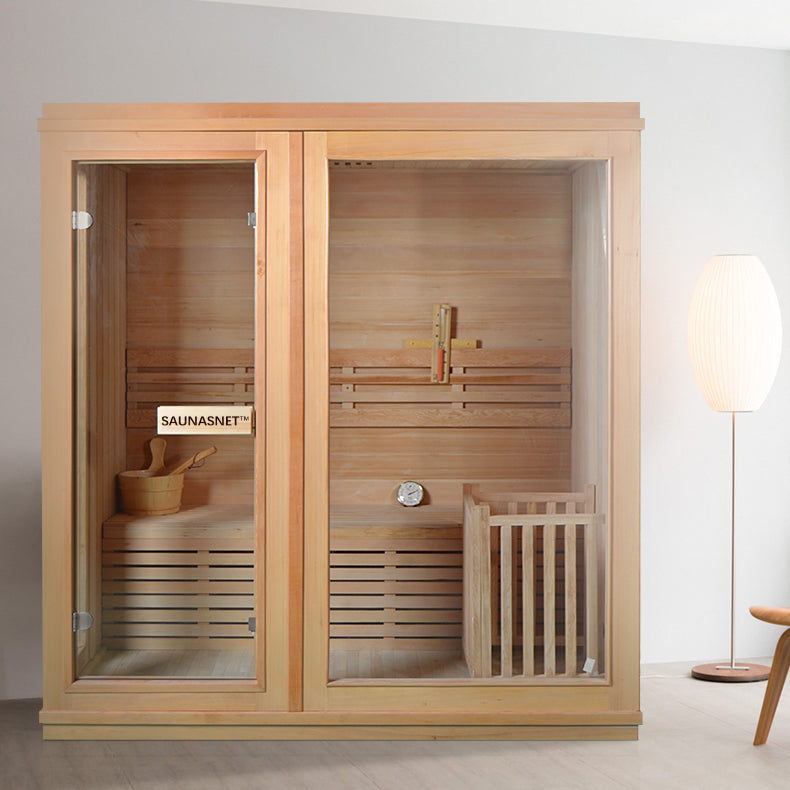 Finland Traditional Home Wooden Sauna
