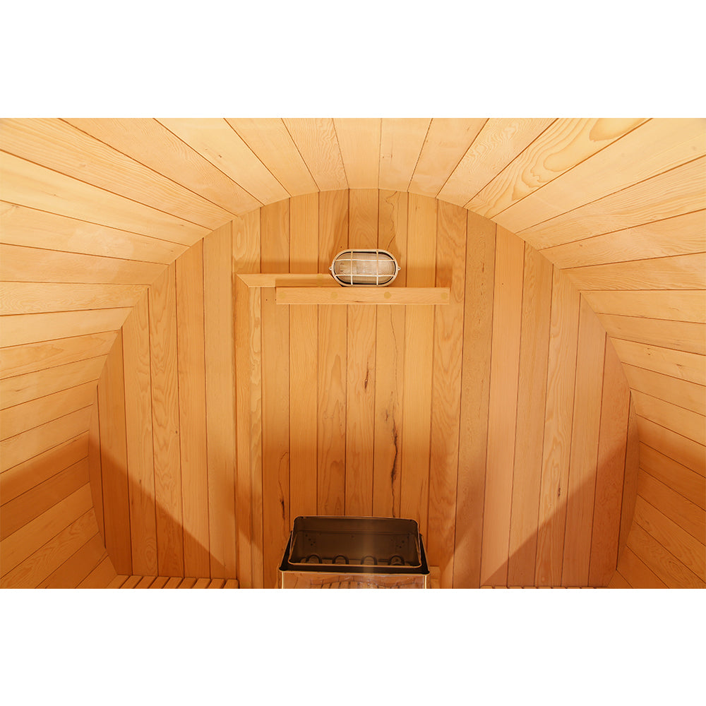Canadian Wood Outdoor Barrel Sauna Room