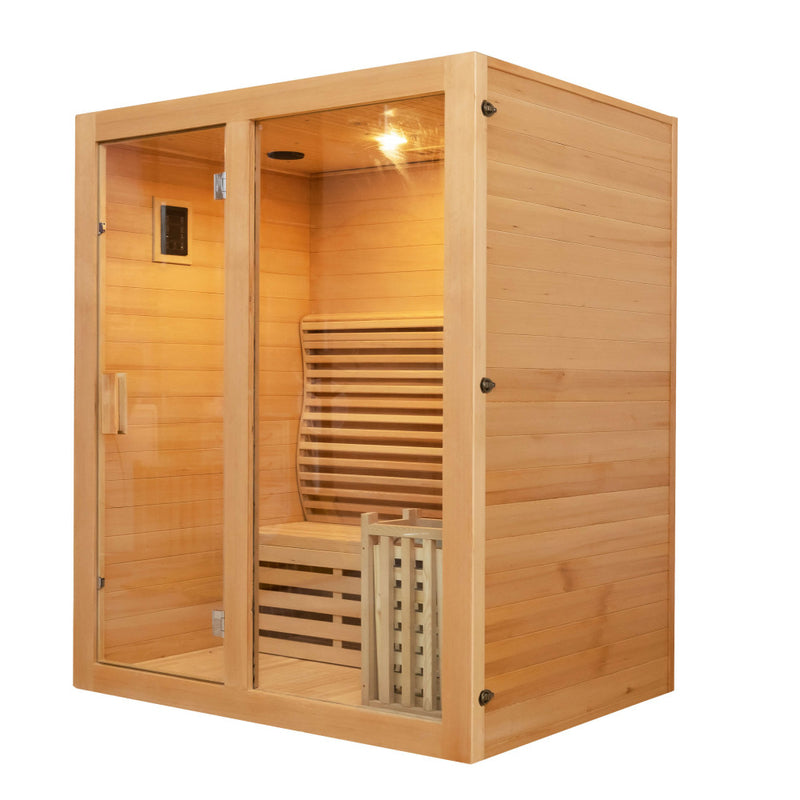 Canadian Hemlock Ozone Saunas And Steam Room For SPA Center