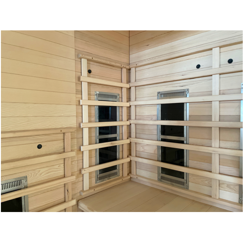 Solid Wooden Infrared Spa Sauna Steam Room 6KW For 5 Person(Indoor)