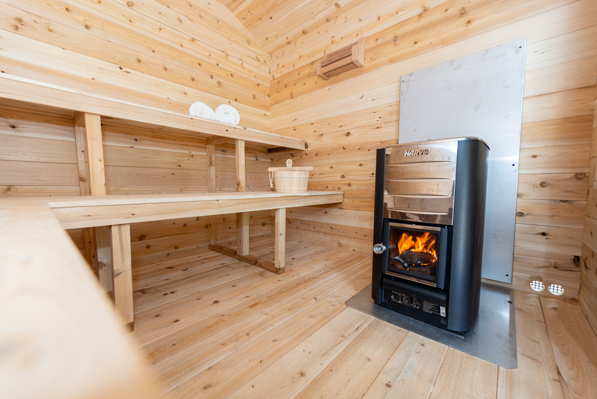 Dundalk Leisure Canadian Timber Georgian Cabin Sauna CTC88W