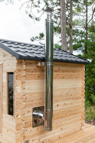 Dundalk Leisure Canadian Timber Georgian Cabin Sauna CTC88W