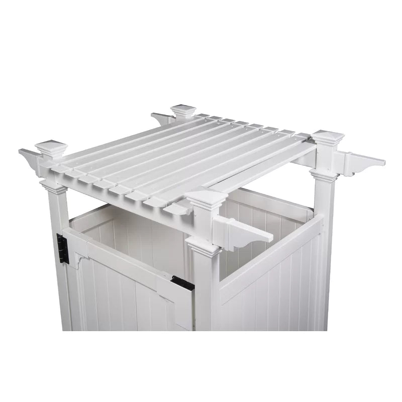 Hampton Vinyl Enclosure Outdoor Shower