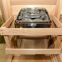 Dundalk Leisure Canadian Timber Georgian Cabin Sauna CTC88W