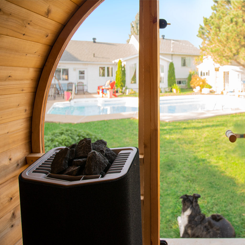 Outdoor Fashion Barrel Sauna(3-4 Person)
