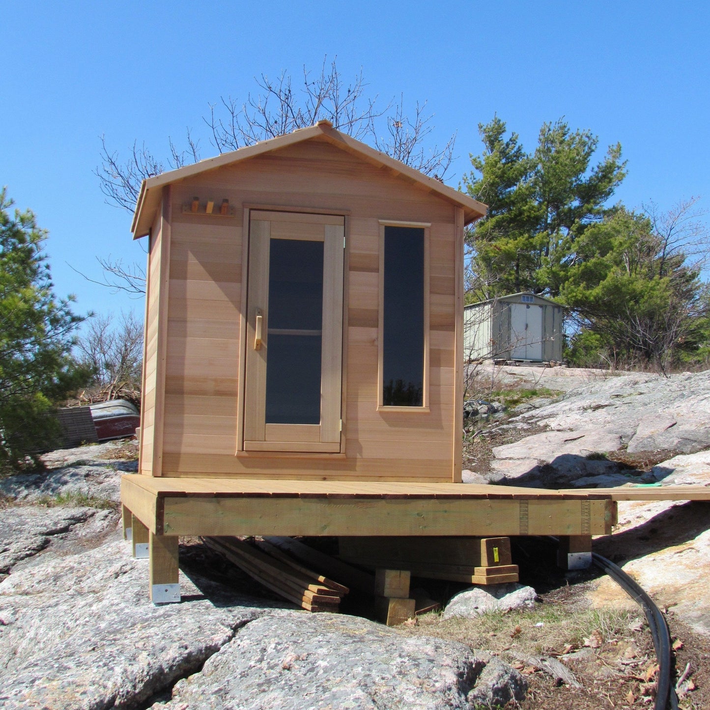 Outdoor Cabin Sauna