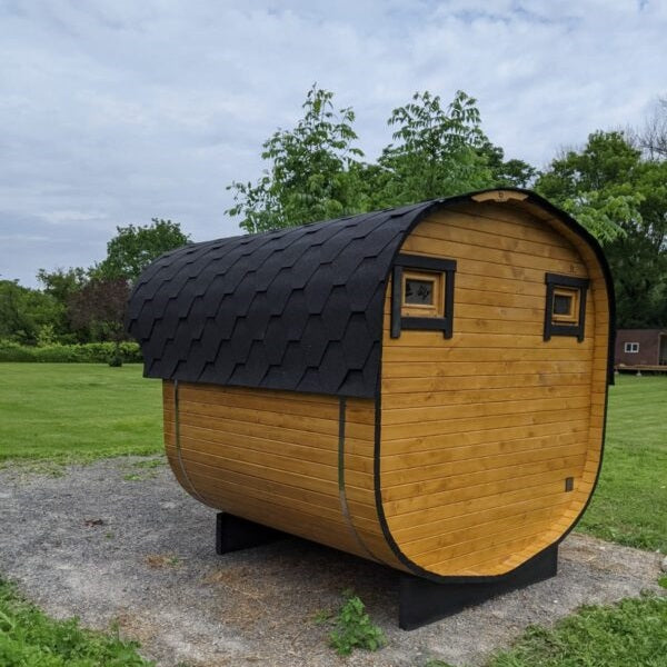Economy Outdoor Barrel Sauna(2-6 people)