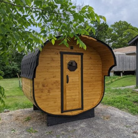 Economy Outdoor Barrel Sauna(2-6 people)