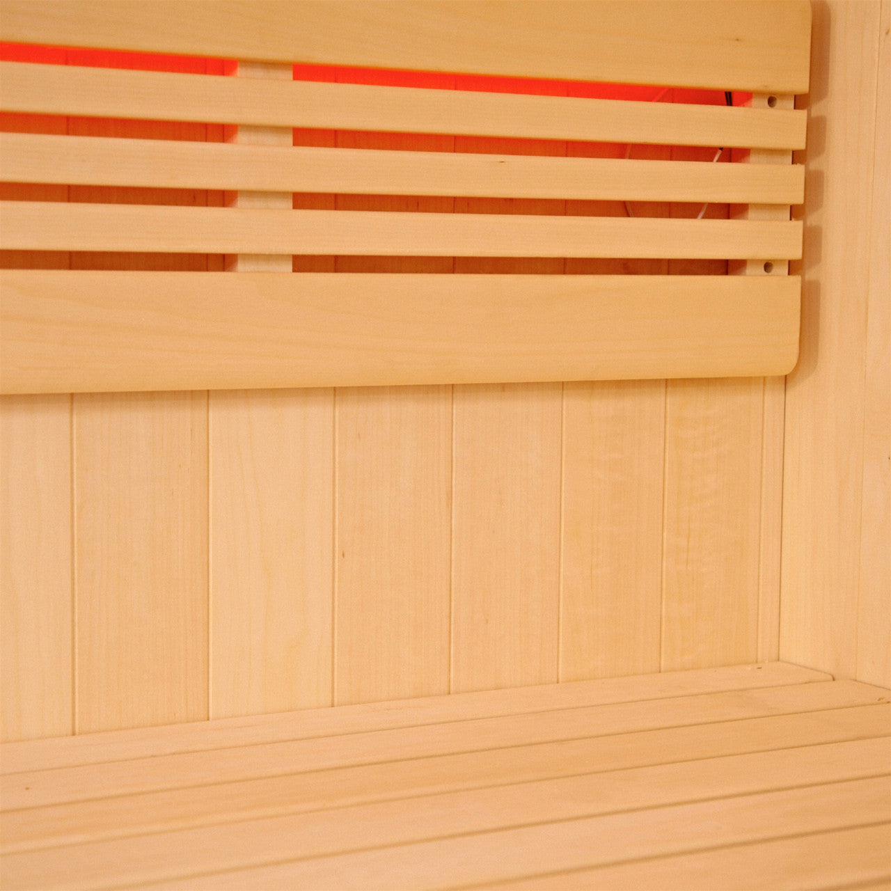 Aleko Canadian Hemlock Indoor Wet Dry Sauna with LED Lights - 4.5 kW UL Certified Heater - 4-6 Person