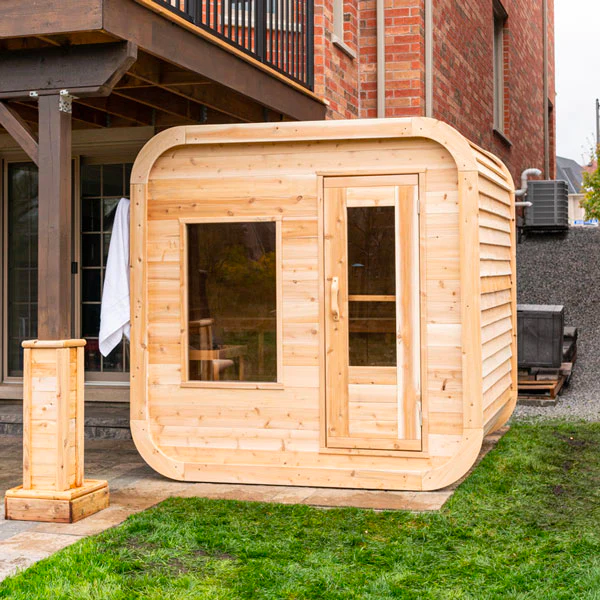 Traditional Outdoor Square Sauna
