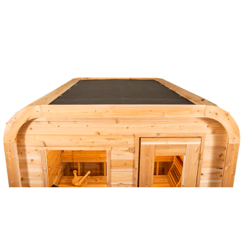 Traditional Outdoor Square Sauna