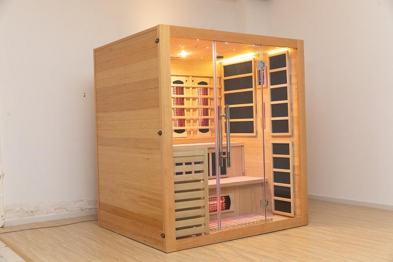Traditional Steam And Far Infrared Sauna Room