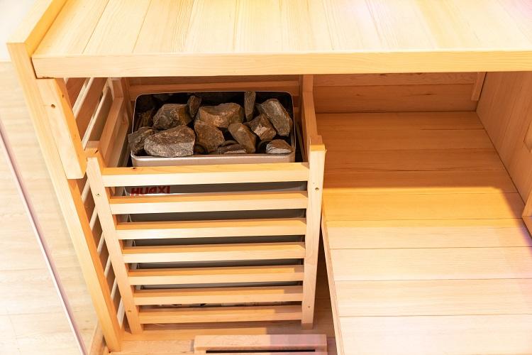 Traditional Steam And Far Infrared Sauna Room
