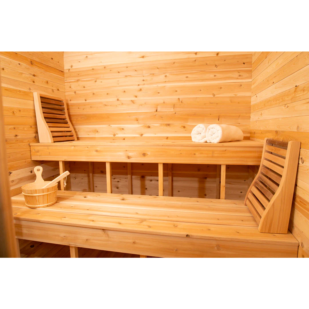 Traditional Outdoor Square Sauna