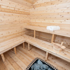 Dundalk Leisure Canadian Timber Georgian Cabin Sauna CTC88W