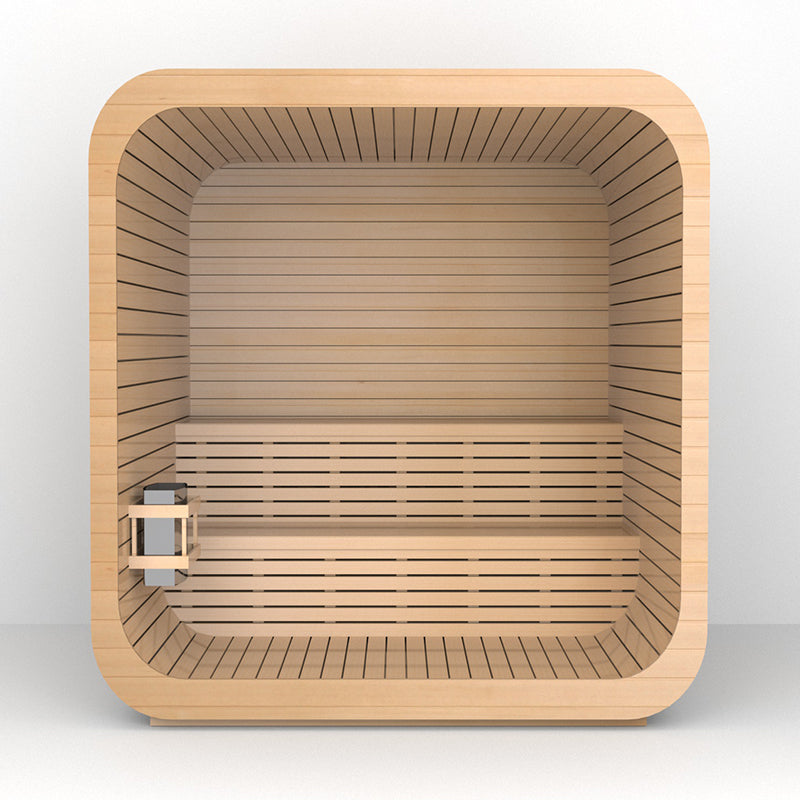 Traditional Outdoor Square Sauna