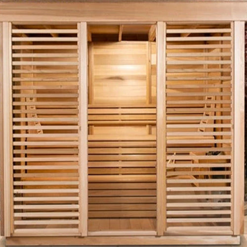Modern Box Large Outdoor Sauna