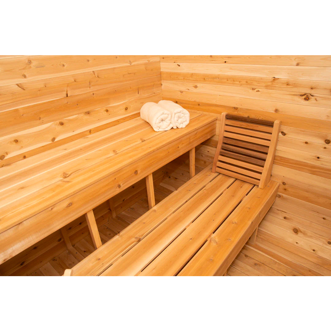Traditional Outdoor Square Sauna