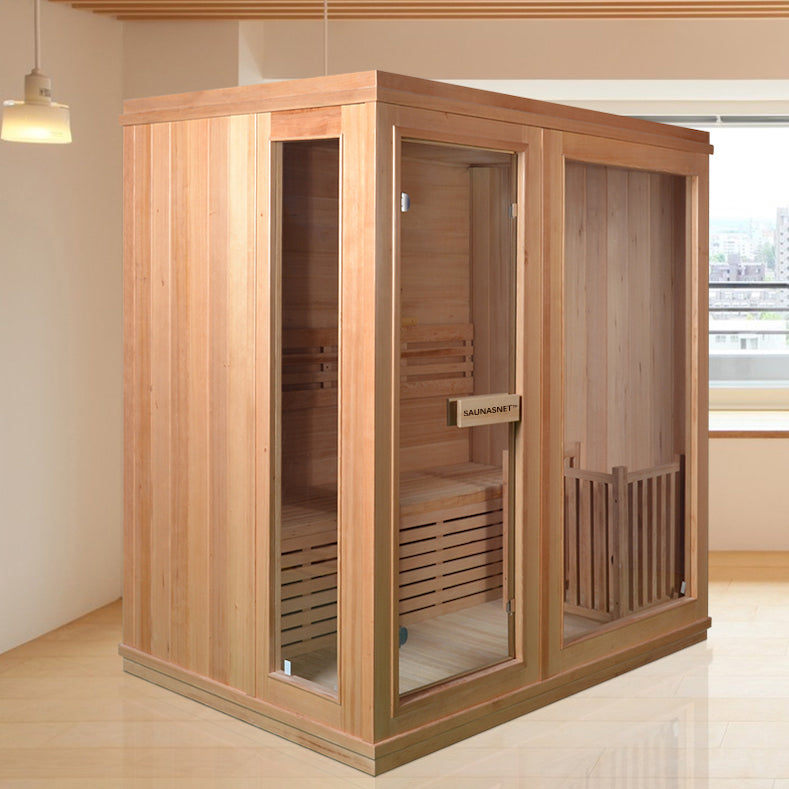 Finland Traditional Home Wooden Sauna
