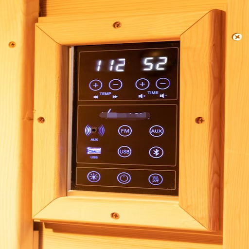 Premium Dual System Sauna With Three-sided glass