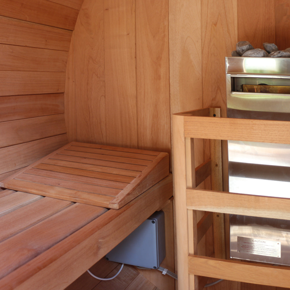 Outdoor Barrel Sauna Kit Basic Style