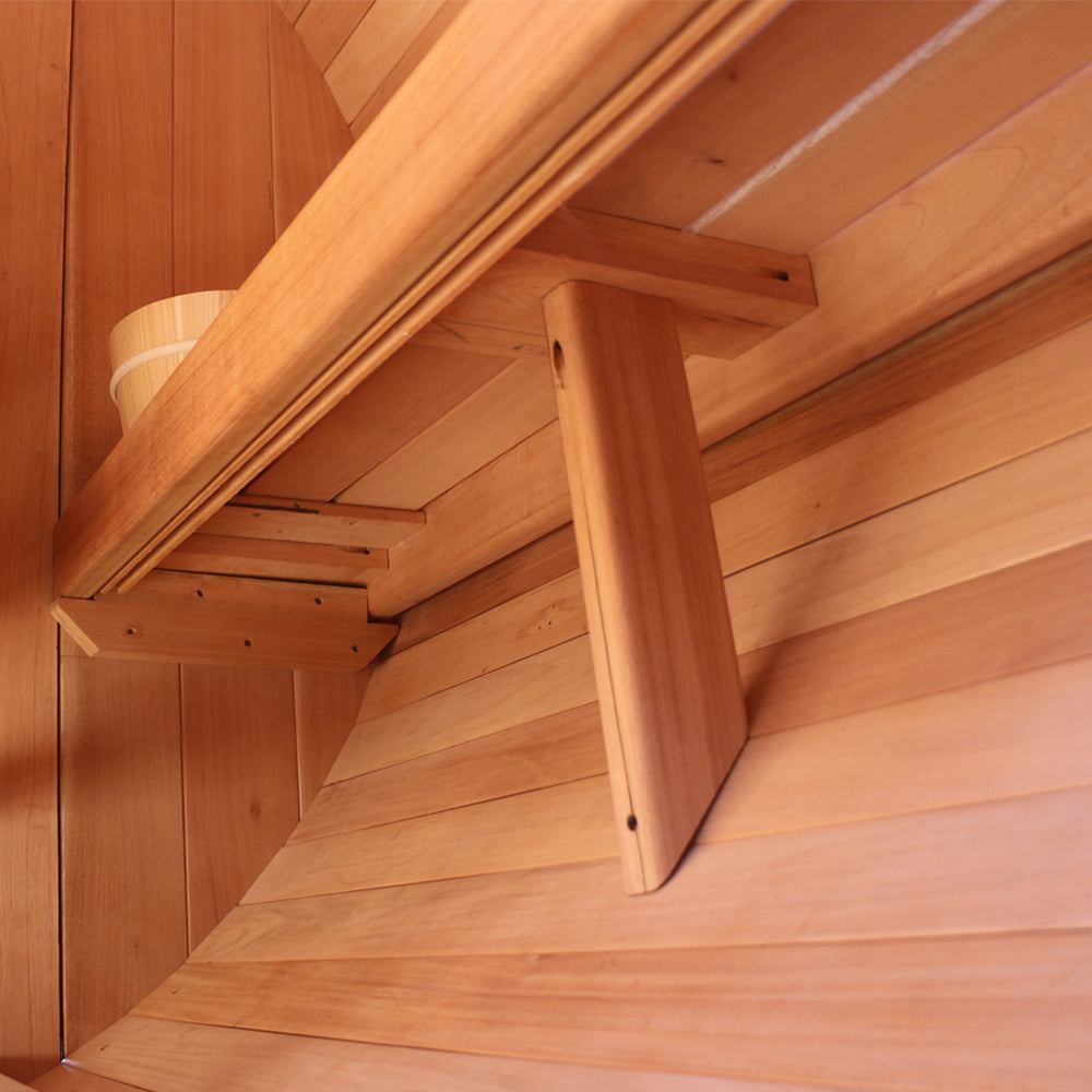 Outdoor Barrel Sauna Kit Basic Style