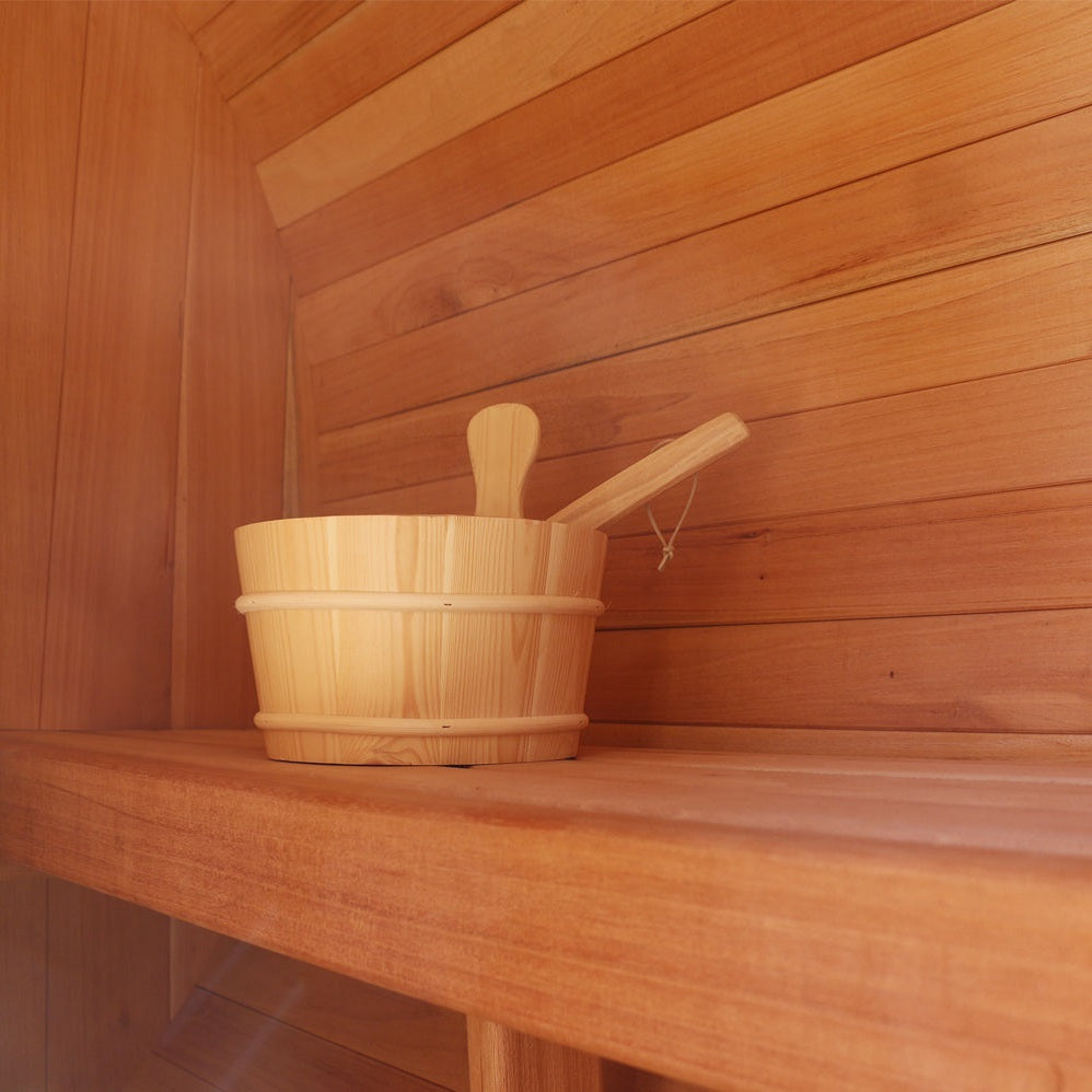 Outdoor Barrel Sauna Kit Basic Style