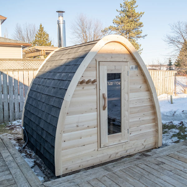 Dundalk Leisure Canadian Timber Mini POD Sauna CTC77MW