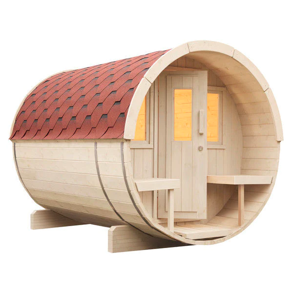 Traditional Steam Barrel Sauna